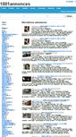 Mobile Screenshot of 1001annonces.com
